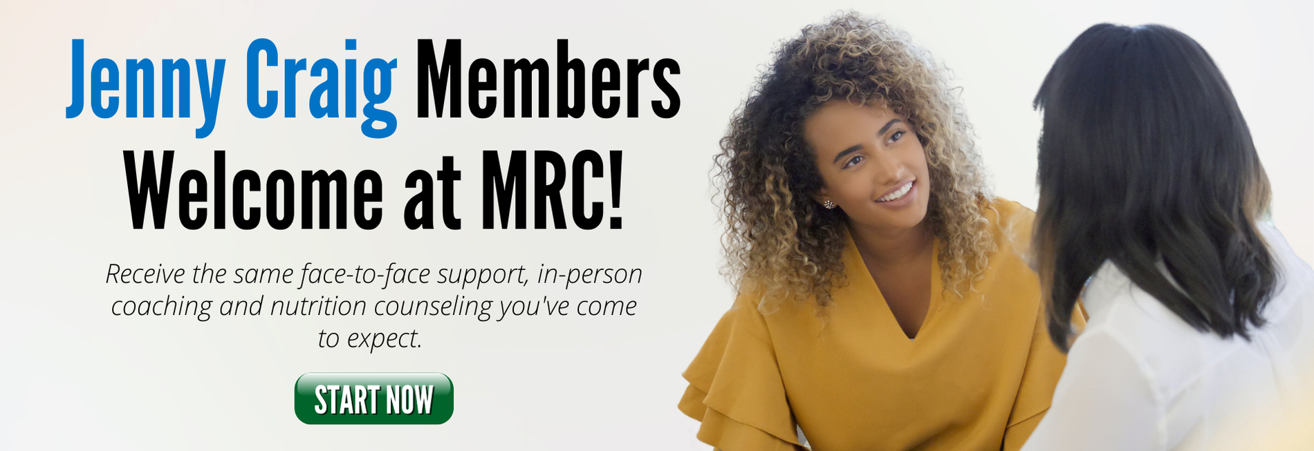 Jenny Craig Clients Welcome