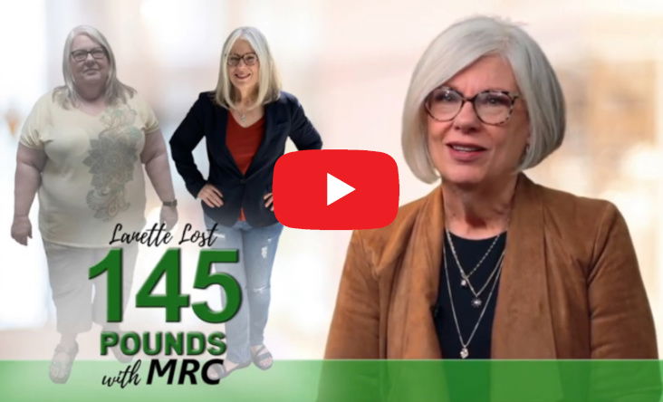 Lanette's weight loss testimonal image