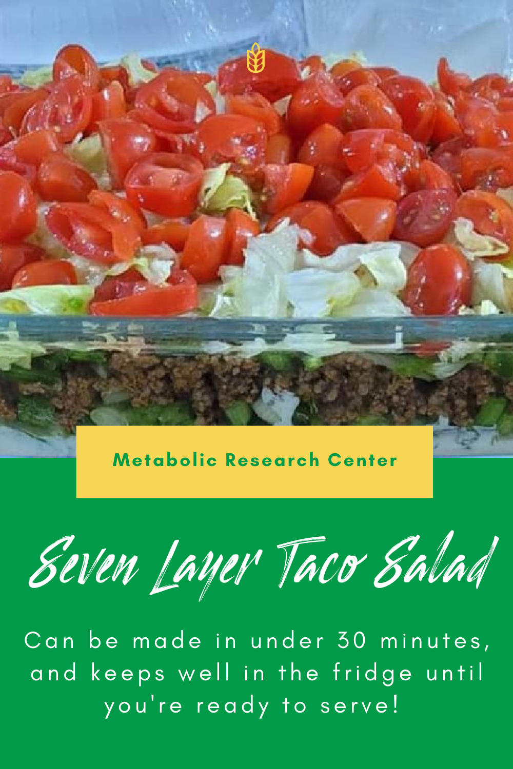 Seven Layer Taco Salad Image