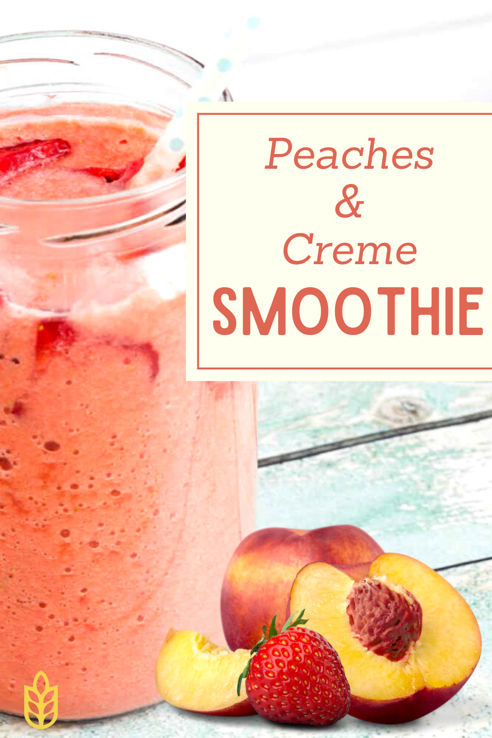 Peaches & Creme Smoothie Image