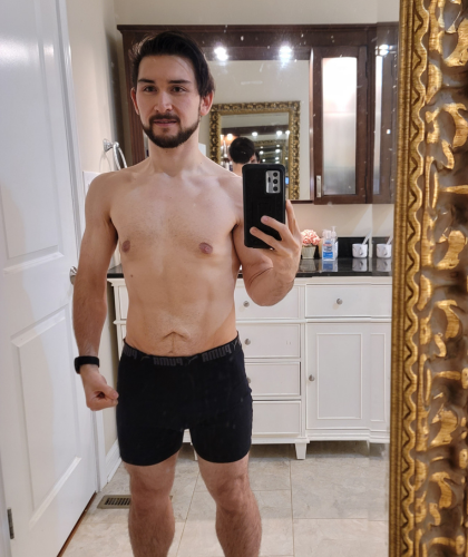 Andrew A's weight loss testimonal image