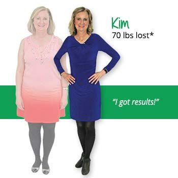 Kim's weight loss testimonal image Kim's weight loss testimonal image