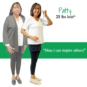 Patty's weight loss testimonal image Patty's weight loss testimonal image