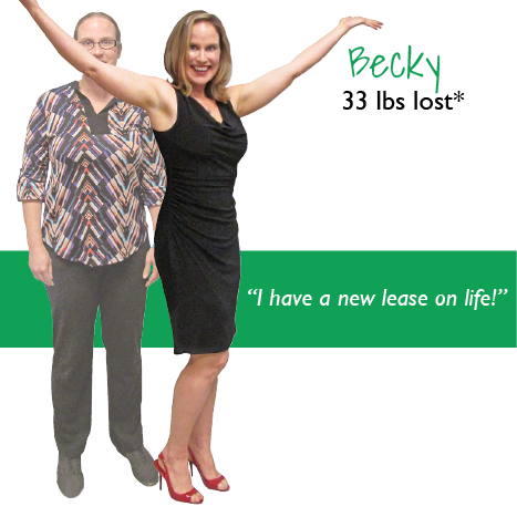 Becky's weight loss testimonal image Becky's weight loss testimonal image
