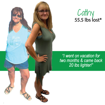 Cathy's weight loss testimonal image Cathy's weight loss testimonal image