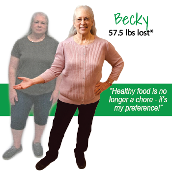 Becky's weight loss testimonal image Becky's weight loss testimonal image