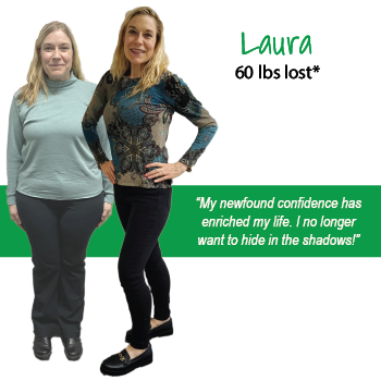 Laura's weight loss testimonal image Laura's weight loss testimonal image