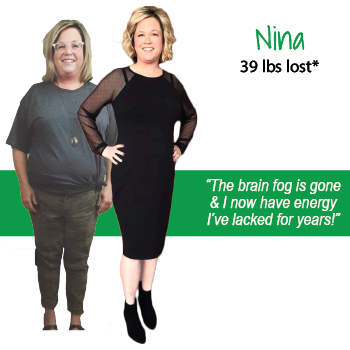 Nina's weight loss testimonal image Nina's weight loss testimonal image