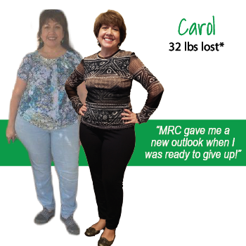 Carol's weight loss testimonal image Carol's weight loss testimonal image