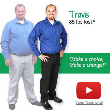 Travis's weight loss testimonal image Travis's weight loss testimonal image