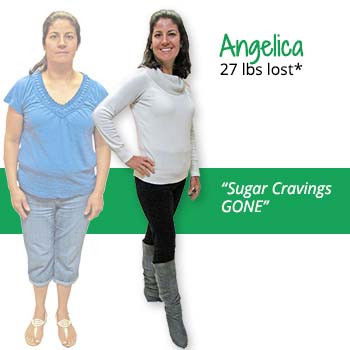 Angelica's weight loss testimonal image Angelica's weight loss testimonal image