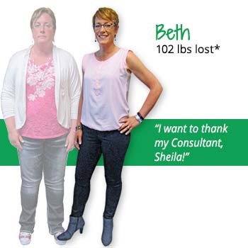 BethB's weight loss testimonal image BethB's weight loss testimonal image