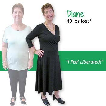 Diane T's weight loss testimonal image Diane T's weight loss testimonal image
