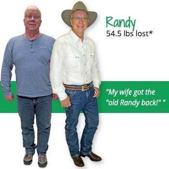Randy's weight loss testimonal image Randy's weight loss testimonal image