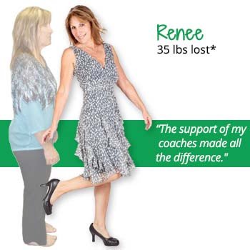 Renee's weight loss testimonal image Renee's weight loss testimonal image
