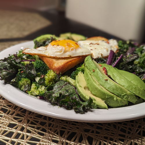 Recipe Image: Broccoli & Kale Brunch Salad Recipe Image: Broccoli & Kale Brunch Salad