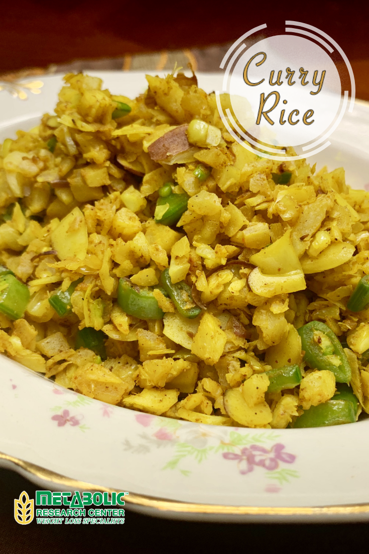 Recipe Image: Curry Riced Cauli