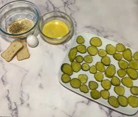 Recipe Image: Air Fryer Fried Pickles Recipe Image: Air Fryer Fried Pickles