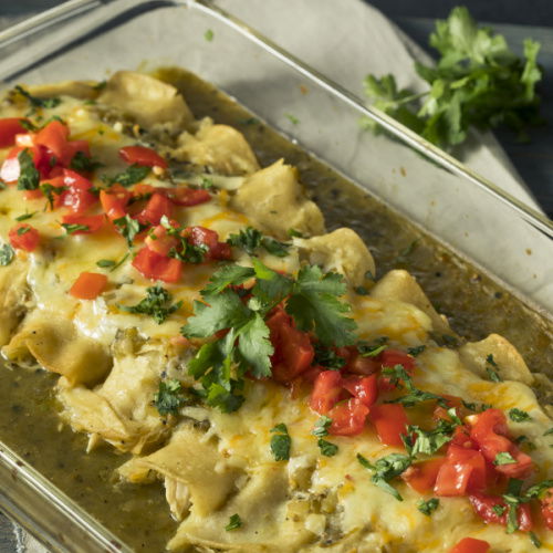 Recipe Image: Green Chili Enchiladas
