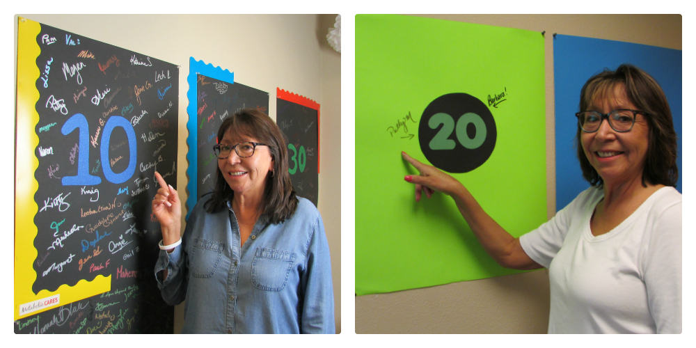 Patty's weight loss testimonal image