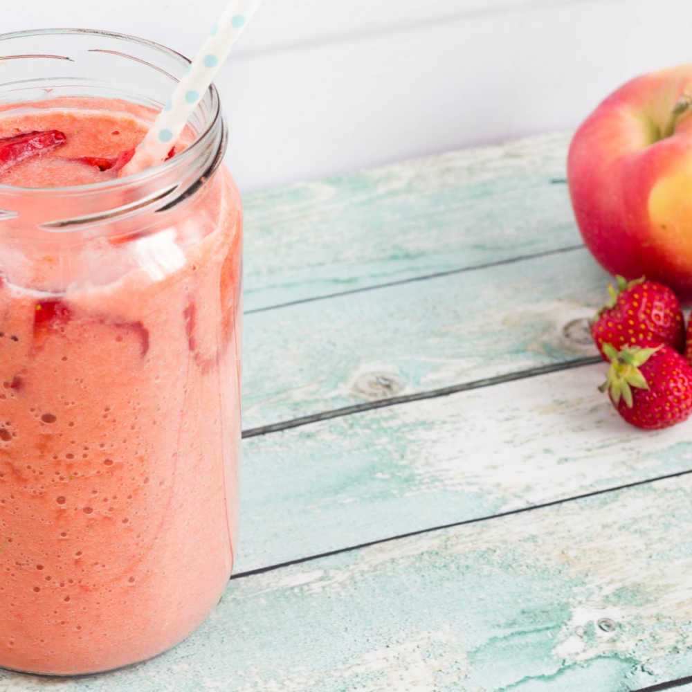 Recipe Image: Peaches & Creme Smoothie