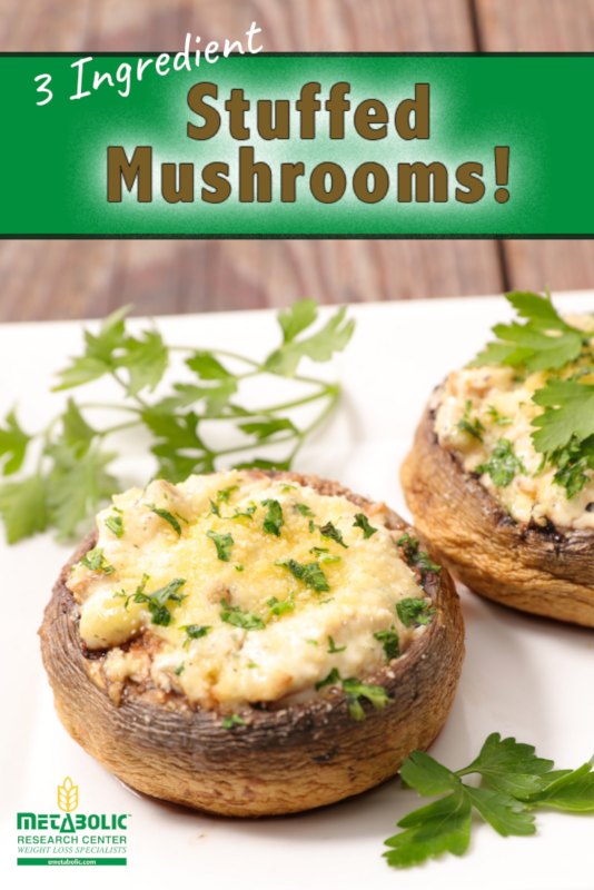 Recipe Image: Parmesan Stuffed Mushrooms