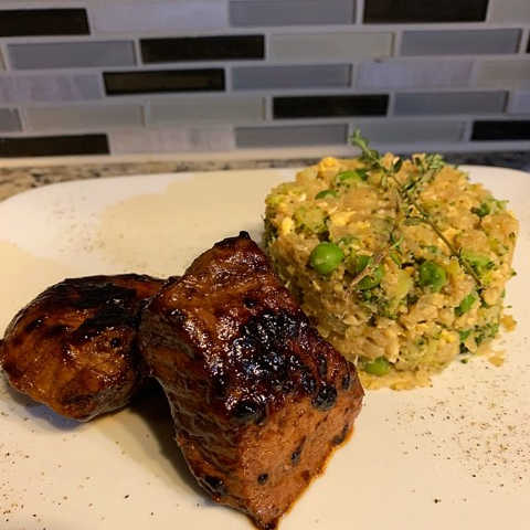 Recipe Image: Teriyaki Steak and Cauli Fried Rice