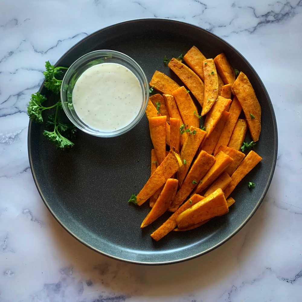 Recipe Image: Air Fryer Sweet Potato Wedges
