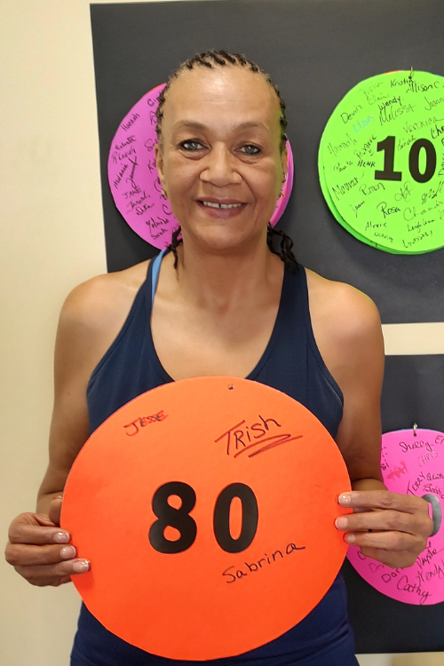 Sabrina's weight loss testimonal image