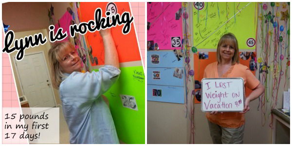 Lynn's weight loss testimonal image Lynn's weight loss testimonal image