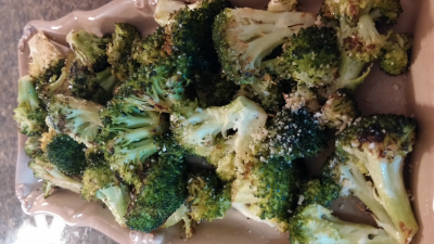 Recipe Image: Roasted Garlic & Parmesan Broccoli Recipe Image: Roasted Garlic & Parmesan Broccoli