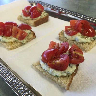 Recipe Image: Herb Ricotta Bruschetta