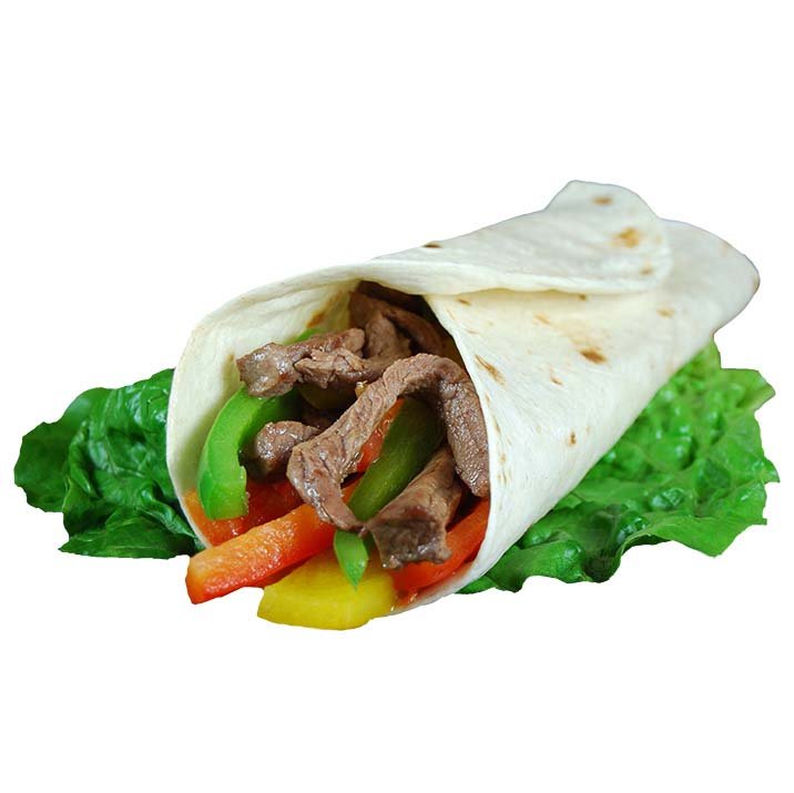 Recipe Image: Sizzling Steak Fajita Wrap