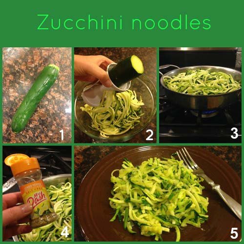 Recipe Image: Zucchini Noodles Recipe Image: Zucchini Noodles