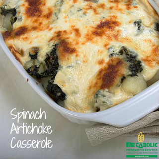 Recipe Image: Spinach Artichoke Casserole Recipe Image: Spinach Artichoke Casserole