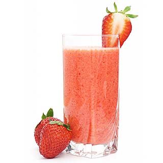 Recipe Image: Strawberries and Cream Smoothie