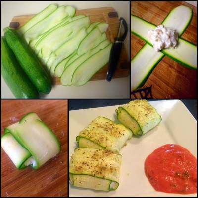 Recipe Image: Zucchini Ravioli