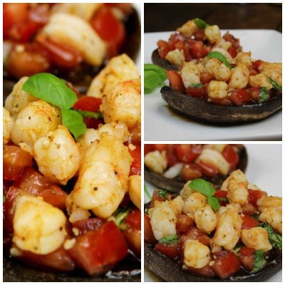 Recipe Image: Shrimp-Stuffed Portobello