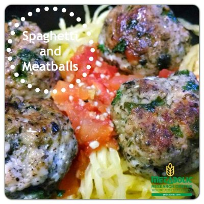 Recipe Image: Spaghetti (squash) and Meatballs
