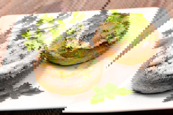 Recipe Image: Parmesan Stuffed Mushrooms